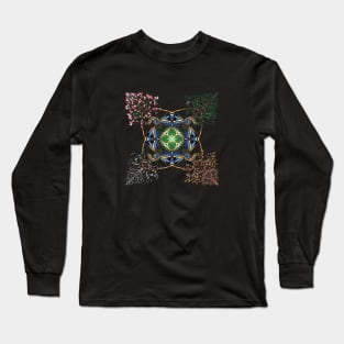 Four Seasons Mandala Long Sleeve T-Shirt